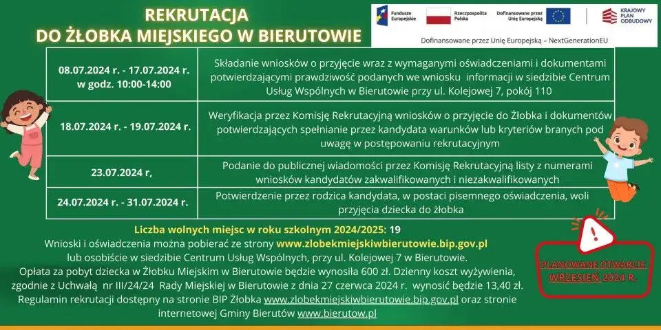 Jak dostać się do żłobka państwowego - uniknij błędów w rekrutacji