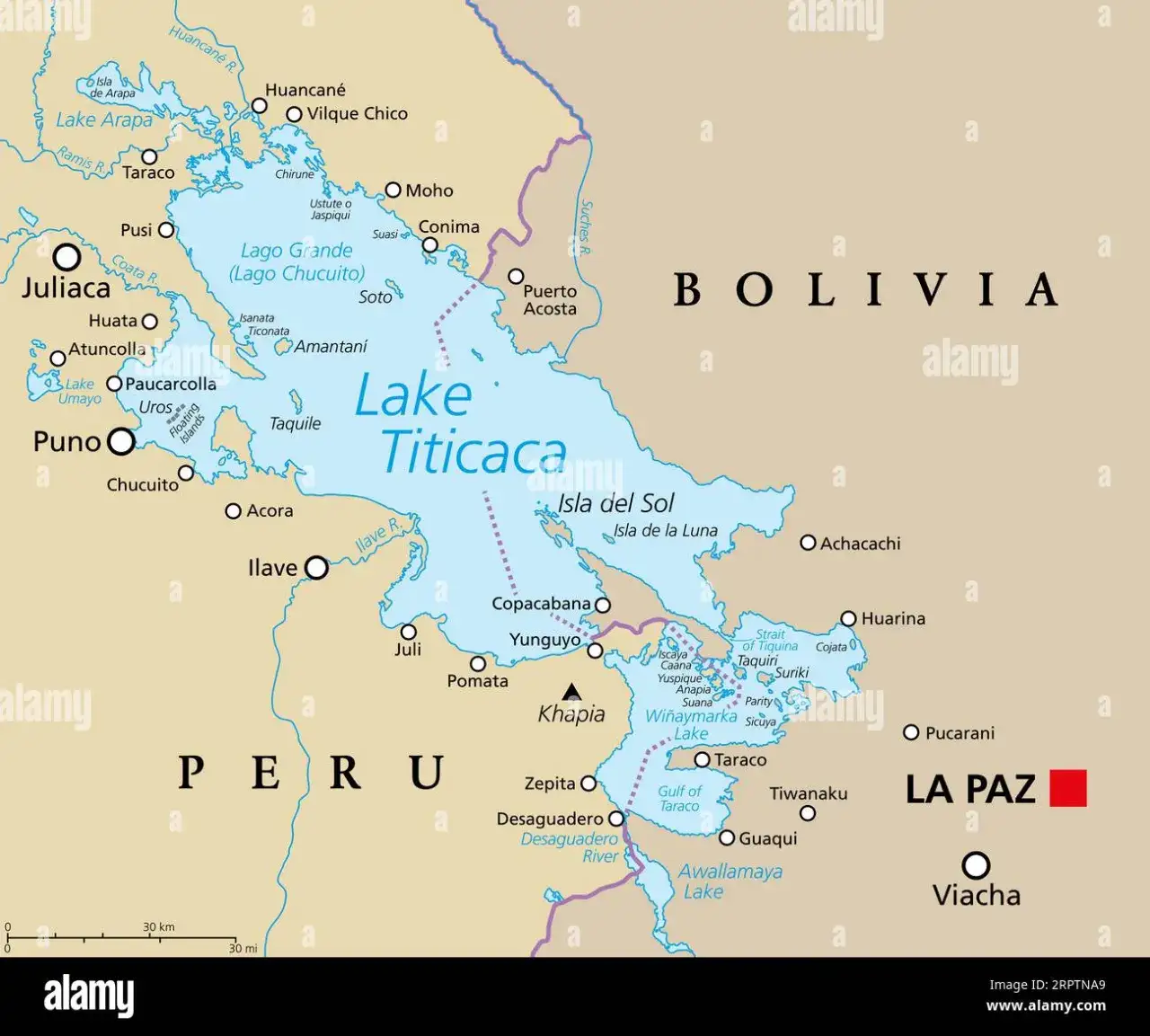 Gdzie leży Jezioro Titicaca? Mapa i przewodnik po Peru/Boliwii