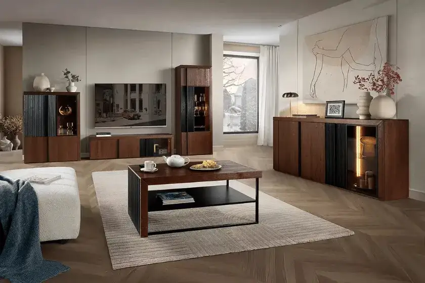 Brązowe meble jakie ściany – idealne kolory, które ożywią wnętrze