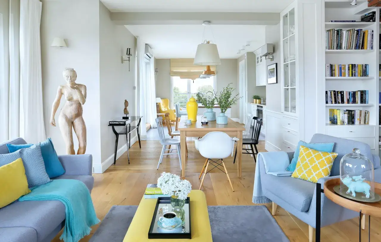 Jaki kolor do salonu z aneksem? Idealne inspiracje dla Twojego wnętrza
