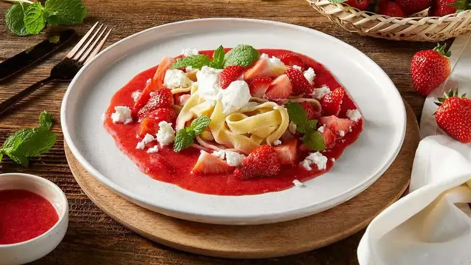 Ile kalorii ma makaron z truskawkami? Sprawdź, co musisz wiedzieć!