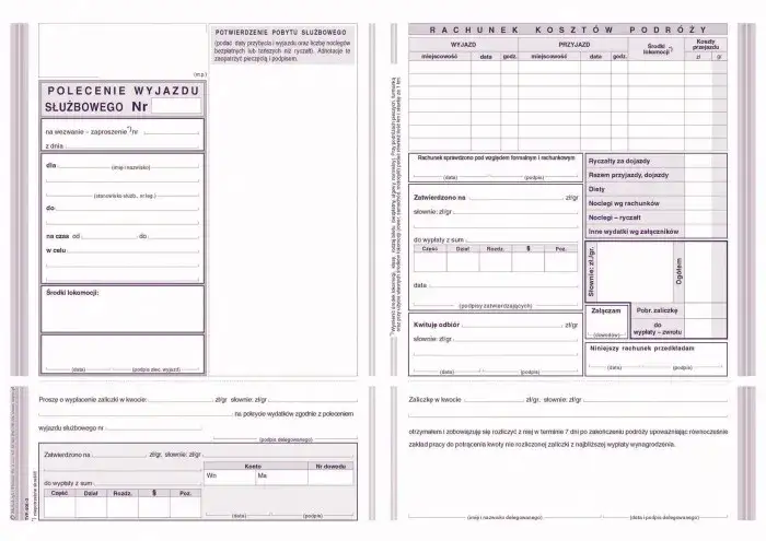 Jak wypełnić druk delegacji, aby uniknąć błędów i problemów z rozliczeniem