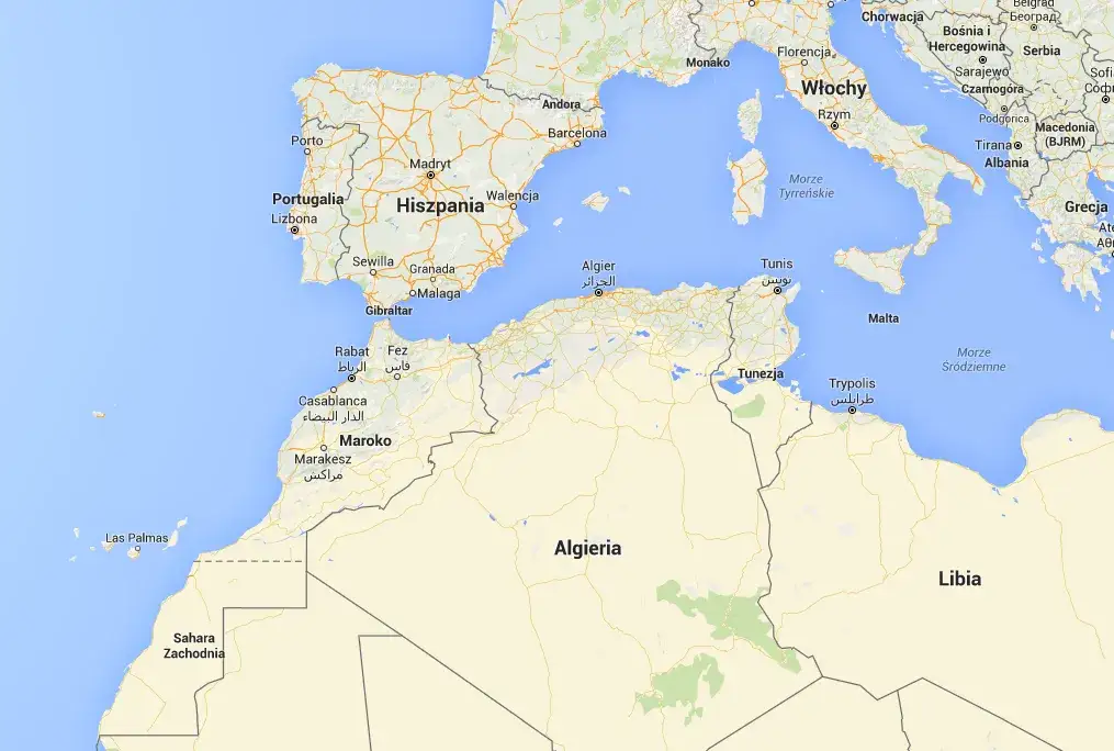 Gdzie leży Maroko? Mapa, sąsiedzi i bliskość Europy przewodnik