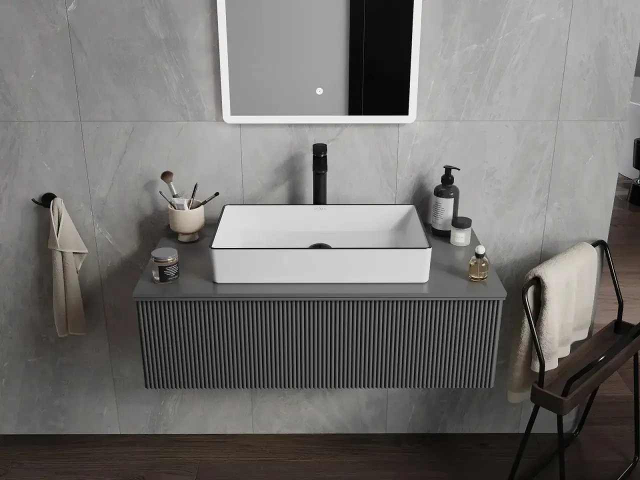 Umywalka wysoka: Jakie wysokie umywalki nablatowe są najwygodniejsze?