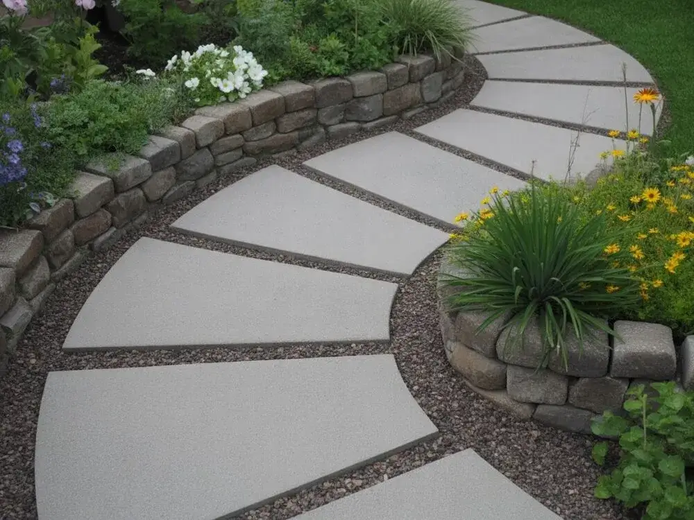 Co położyć na stary chodnik betonowy? 5 pomysłów bez skuwania!