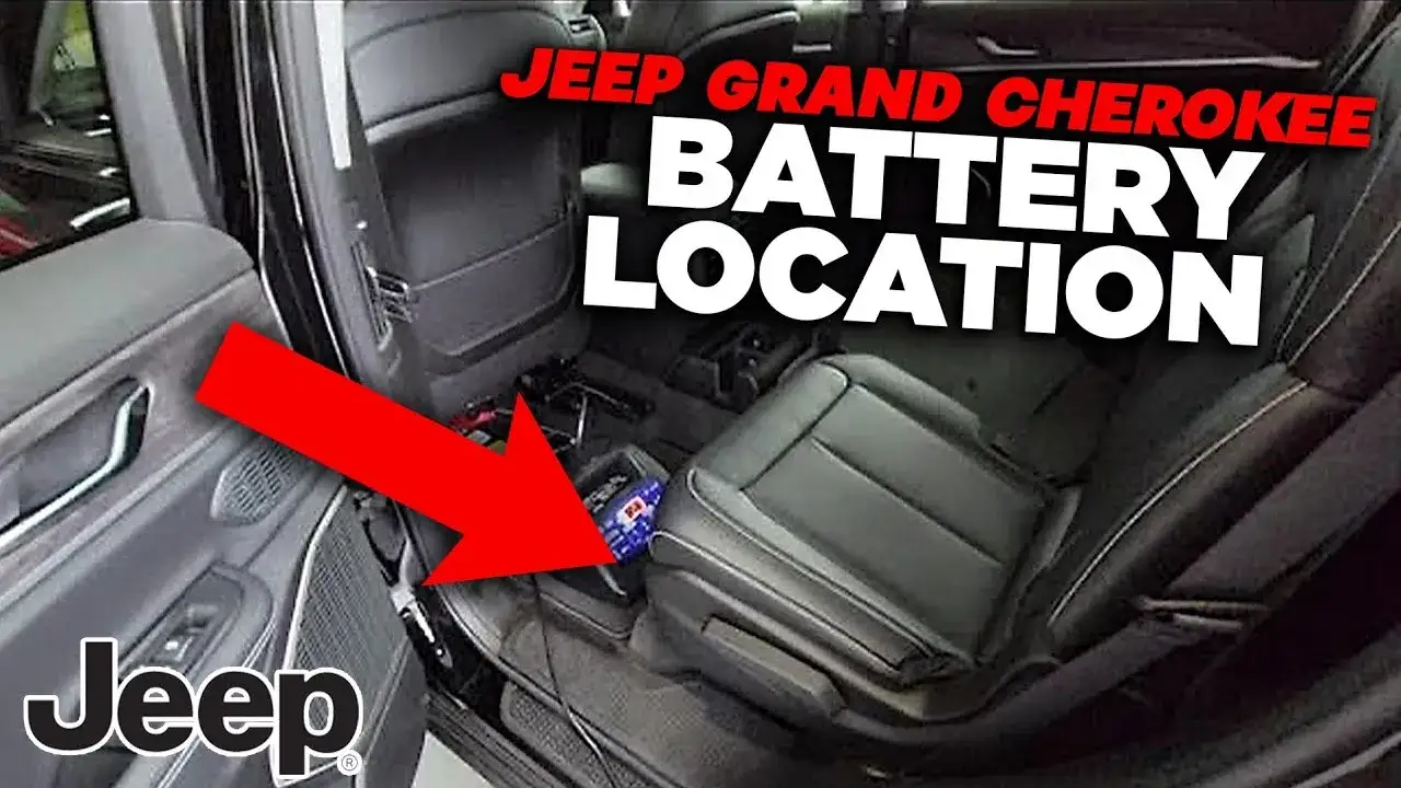Jeep Grand Cherokee: Akumulator pod fotelem? Gdzie go znajdziesz!