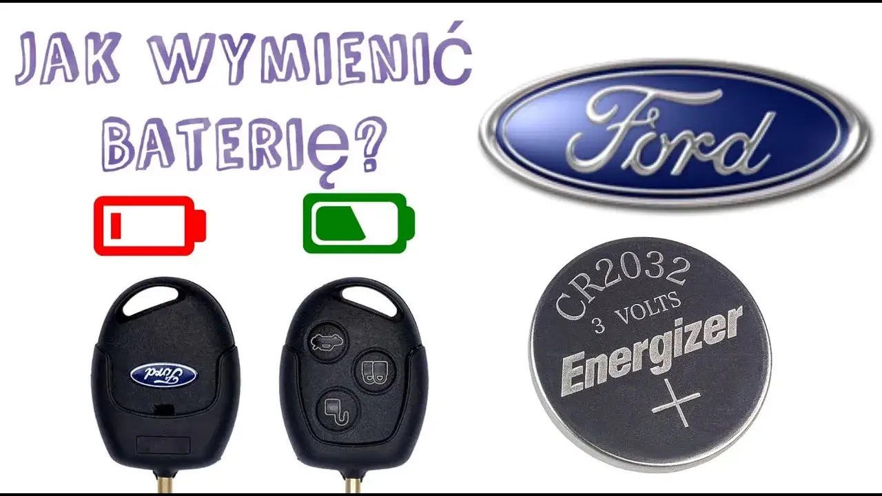 Wymiana baterii w kluczyku Ford Focus MK1 - prosta instrukcja krok po kroku