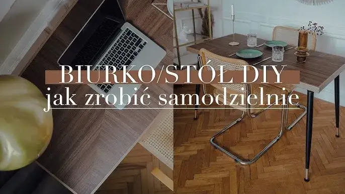 Oklejanie stołu krok po kroku: Szybka metamorfoza DIY