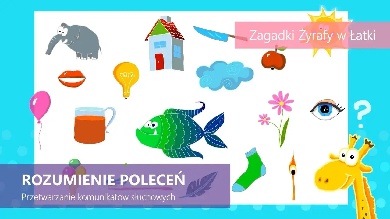 Zagadki o żyrafie - Świetna zabawa dla dzieci i dorosłych
