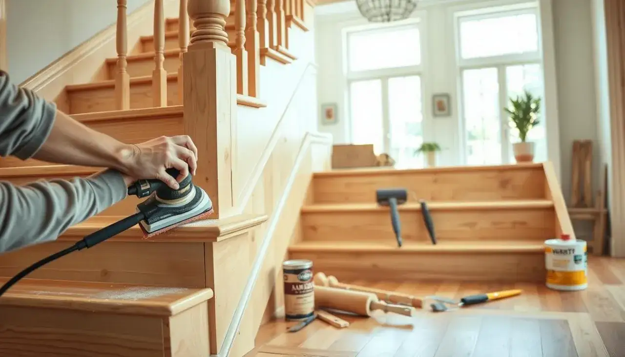 Jak odnowić schody bez cyklinowania i uniknąć kosztownego szlifowania