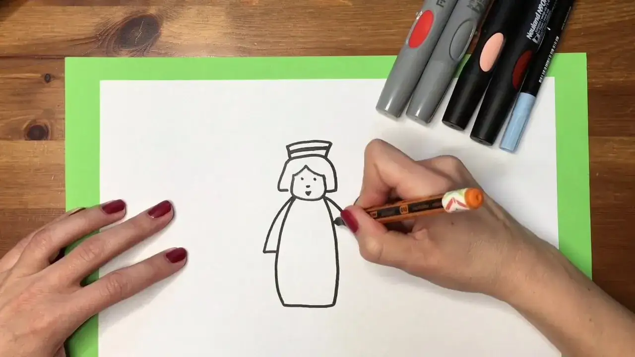 Jak narysować gabinet pielęgniarki szkolnej – proste kroki i wskazówki