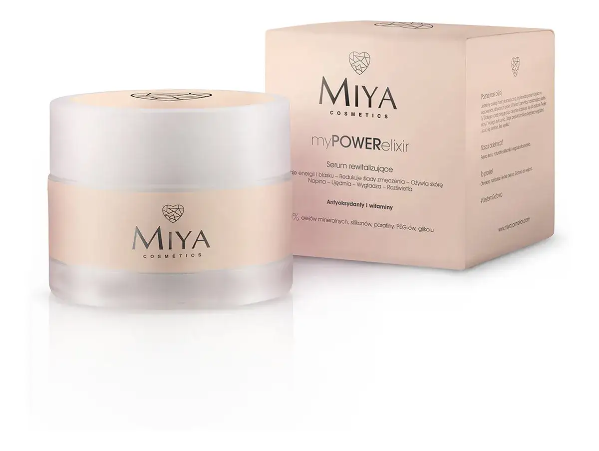 Miya Cosmetics myPOWERelixir – naturalne serum rewitalizujące dla zdrowej skóry