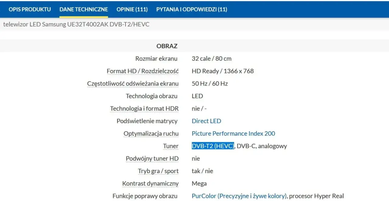 Jak sprawdzić czy telewizor ma wbudowany dekoder i uniknąć problemów z odbiorem