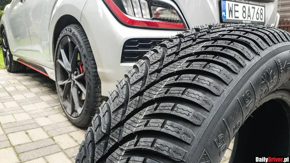 Bieżnik opony zimowej: 1.6 mm legalnie, ale 4 mm bezpiecznie