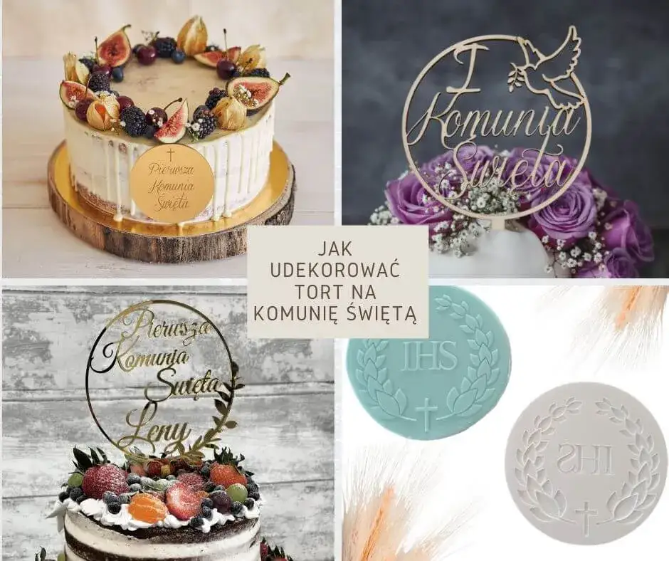 Świeczka na torcie komunijnym: czy wypada? Eleganckie dekoracje