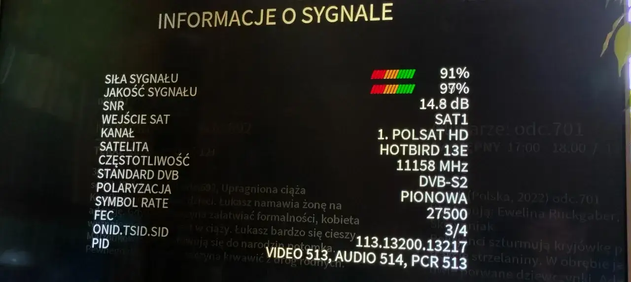 Hot Bird 13°E: Częstotliwości PL, Canal+, Polsat Box, FTA poradnik