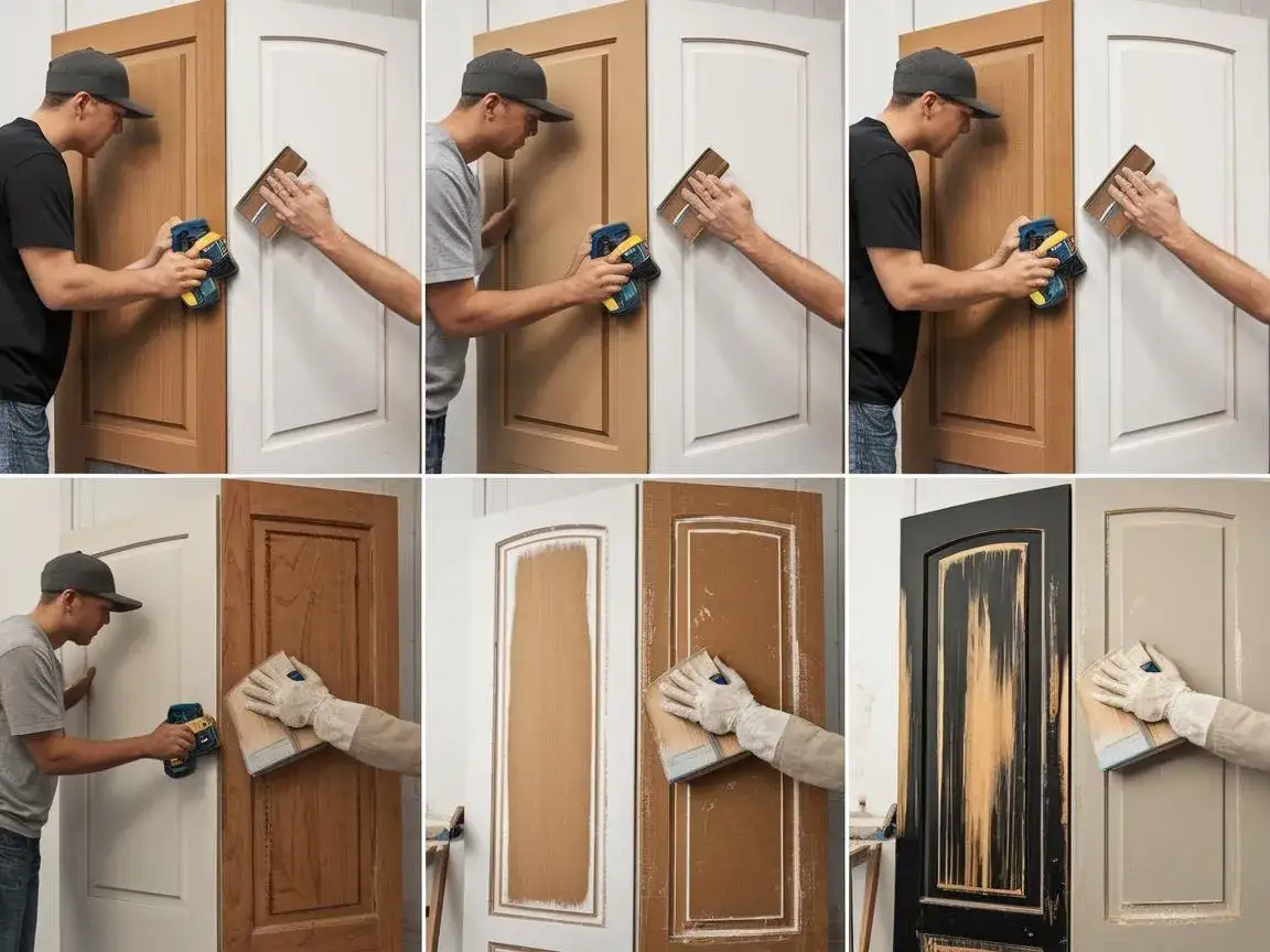 Czy drzwi z okleiny można malować? Odkryj skuteczne metody malowania