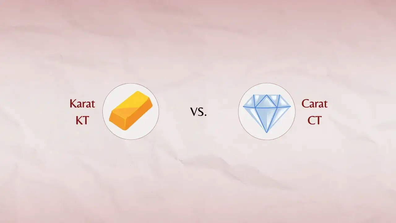 Co to jest karat? Przewodnik po złocie i diamentach (kt vs ct)