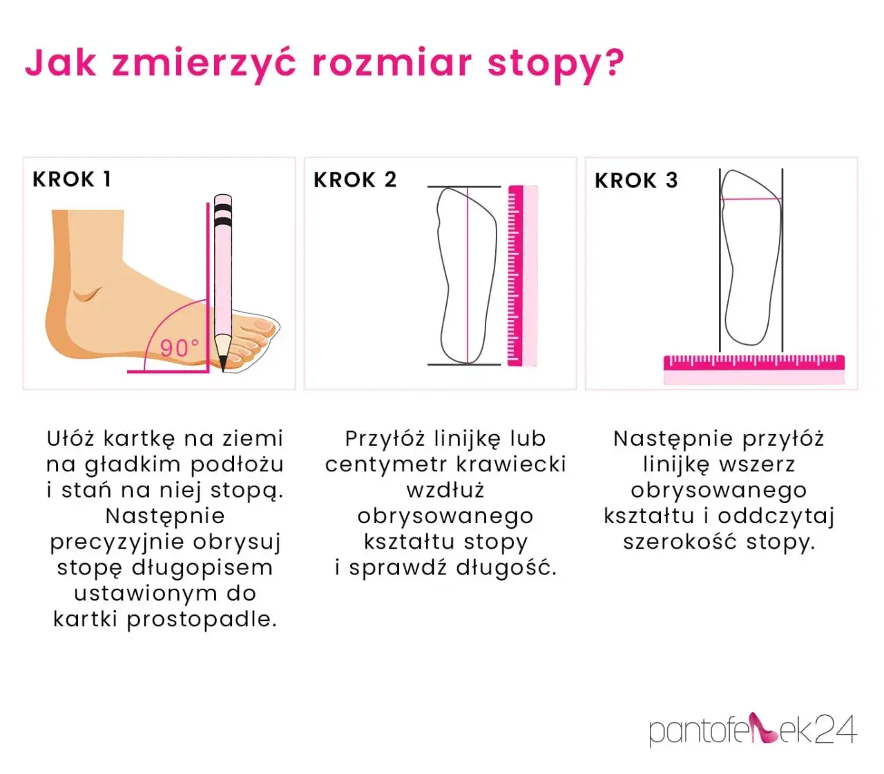 Rozmiar 42: Długość wkładki (cm)? Zmierz stopę jak ekspert!