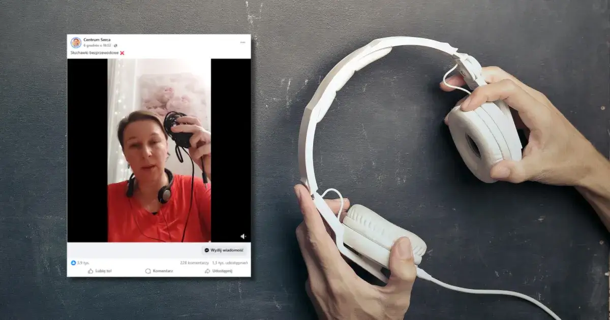 Słuchawki Bluetooth: nie promieniowanie, a to niszczy słuch!