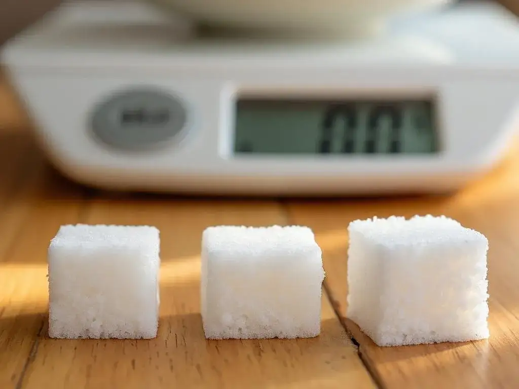 Combien pèse un carré de sucre ? Poids exact (5,95g) & OMS.