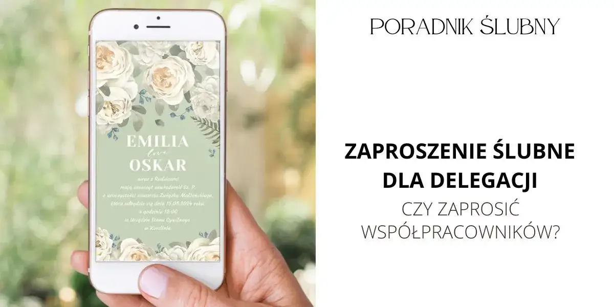 Jak zaprosić delegację z pracy na wesele, aby uniknąć faux pas?