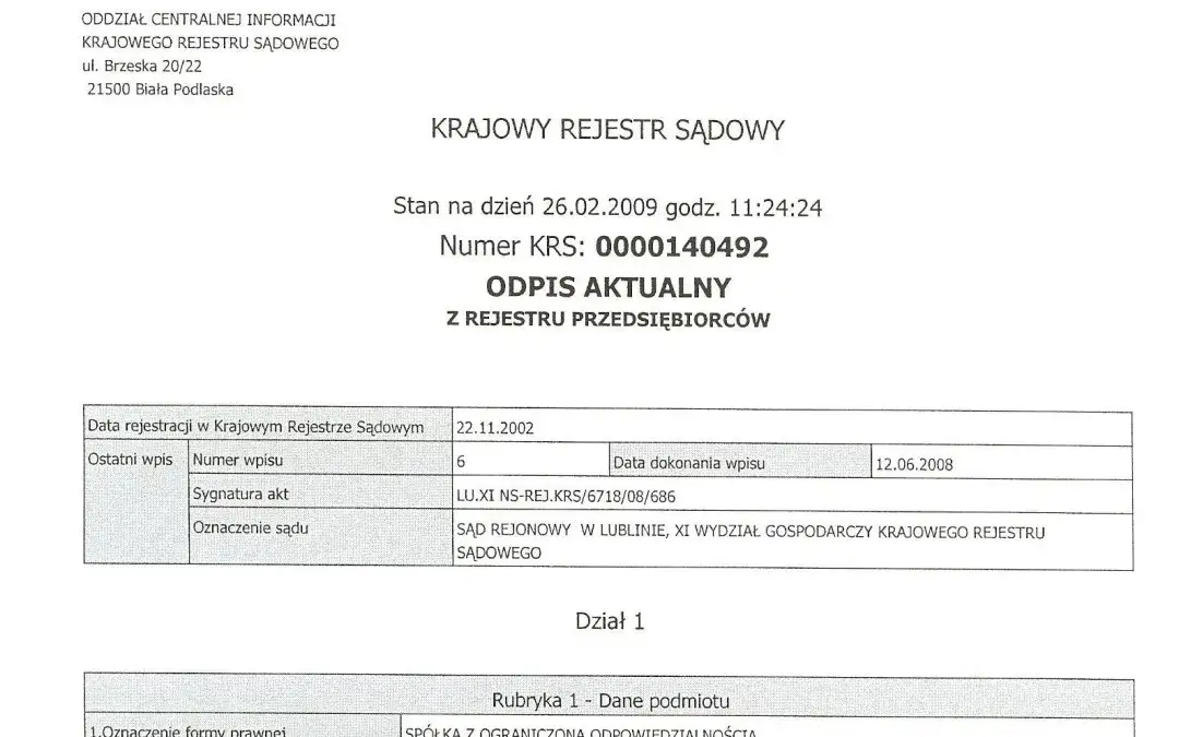 Jak pobrać KRS online i uniknąć problemów z dokumentami