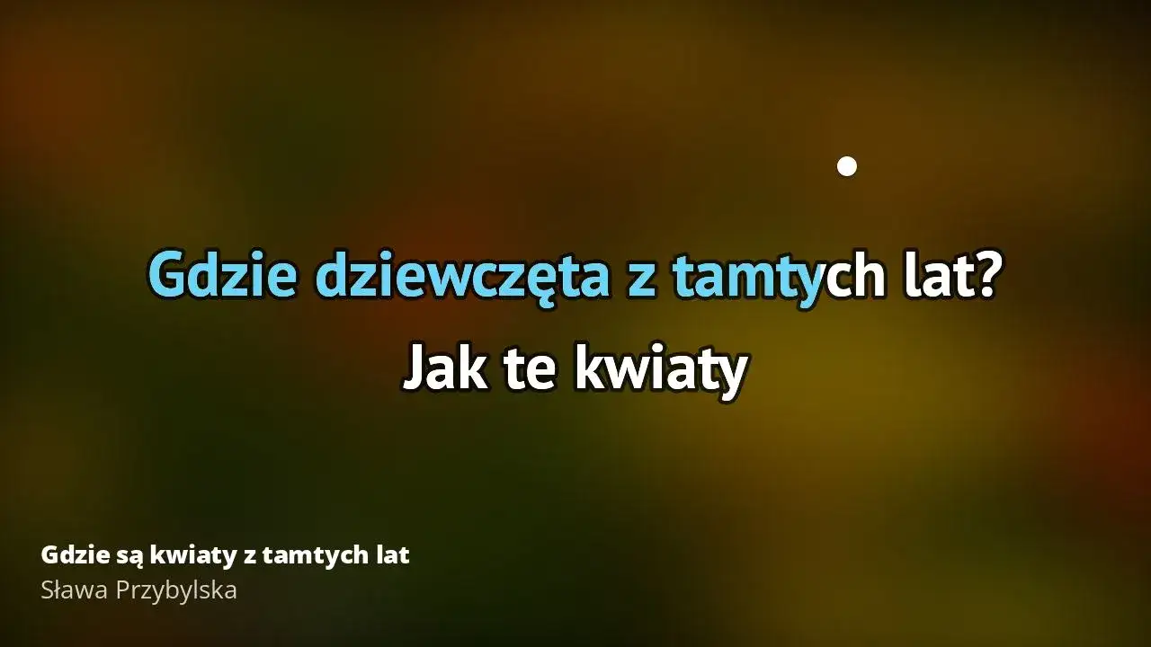 Gdzie są kwiaty - historia, znaczenie i emocje tej piosenki