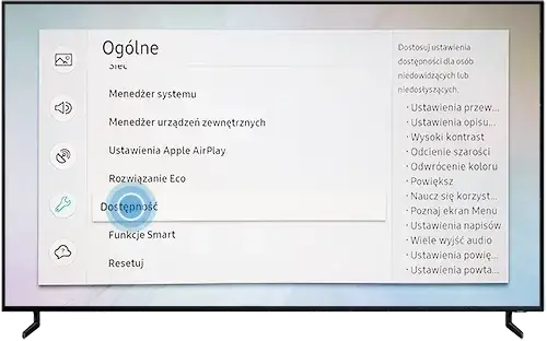 Jak wyłączyć tryb dla niewidomych w Samsung TV i przywrócić komfort oglądania
