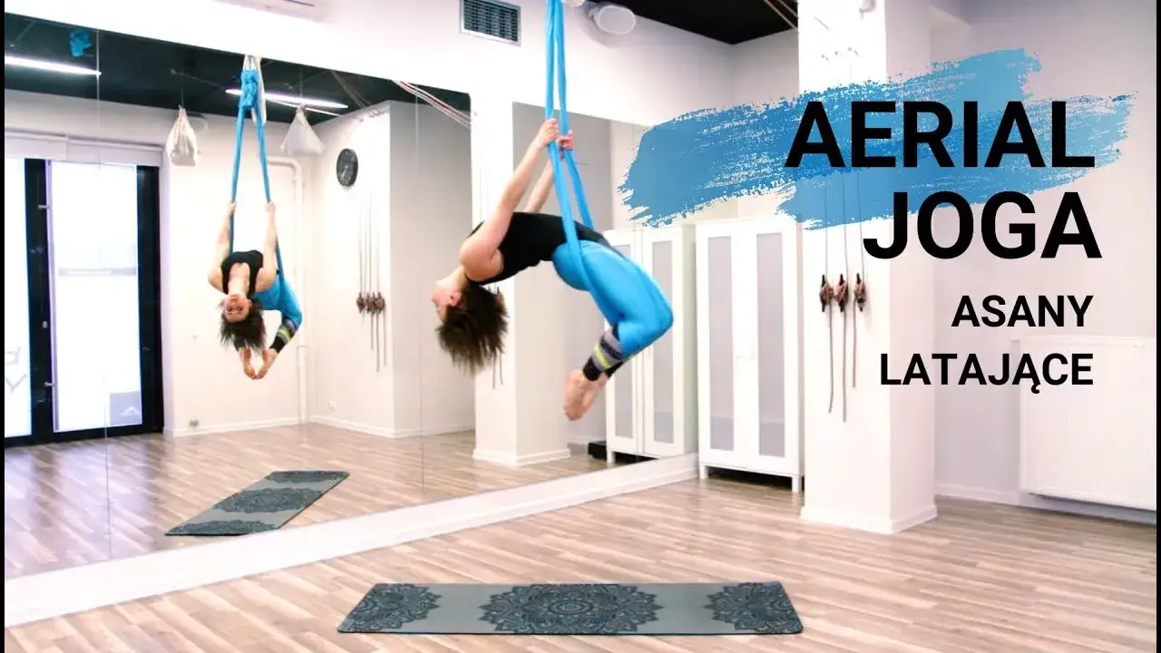 Aerial joga: lataj, wzmocnij kręgosłup i zrelaksuj się w hamaku