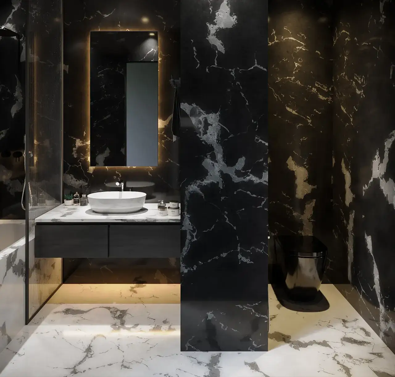 Stylowe aranżacje łazienek: inspiracje, które odmienią Twoje wnętrze