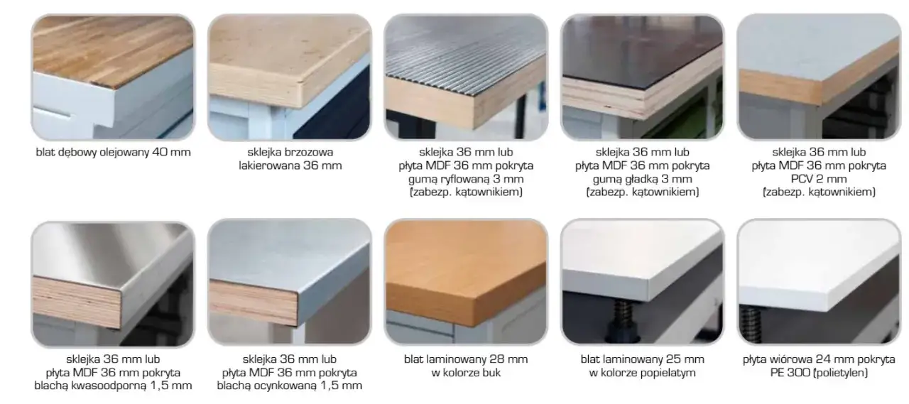 Z czego blat do warsztatu - wybierz najlepszy materiał dla siebie