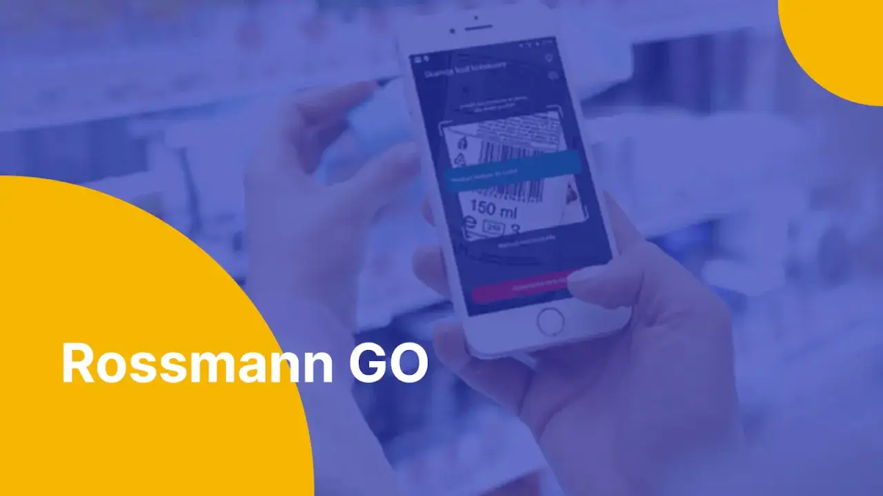 Skanowanie kodu kreskowego w aplikacji Rossmann GO. Dowiedz się, jak zainstalować aplikację Rossmann i zacząć zakupy.