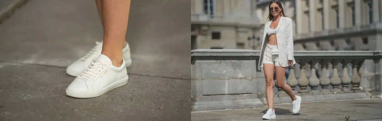 Co ubrać do białych adidasów, aby wyglądać stylowo i modnie