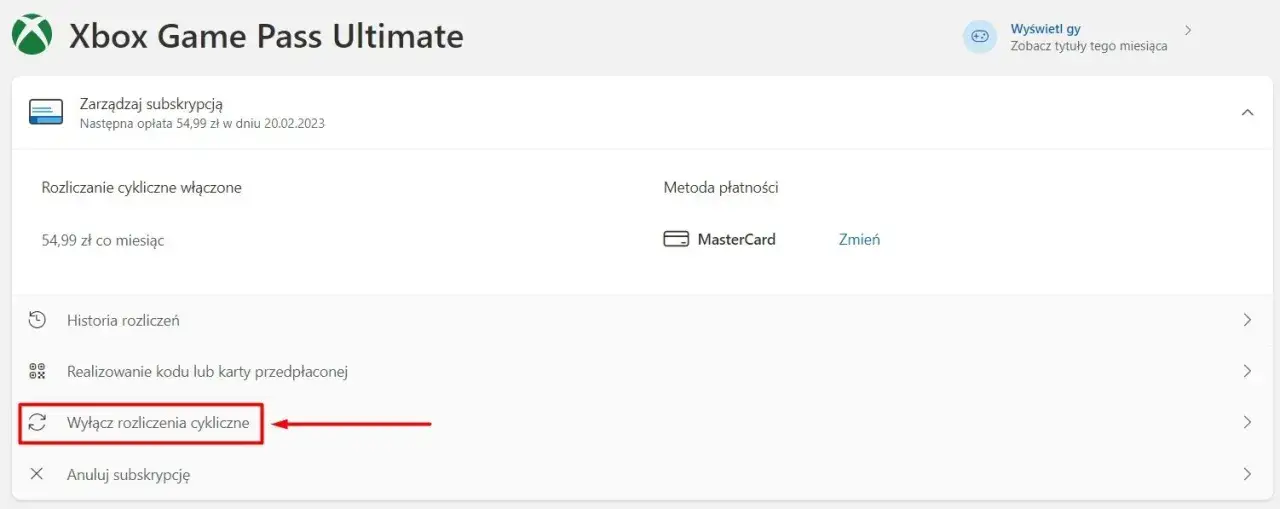 Jak wyłączyć płatności cykliczne Xbox Game Pass i uniknąć dodatkowych kosztów