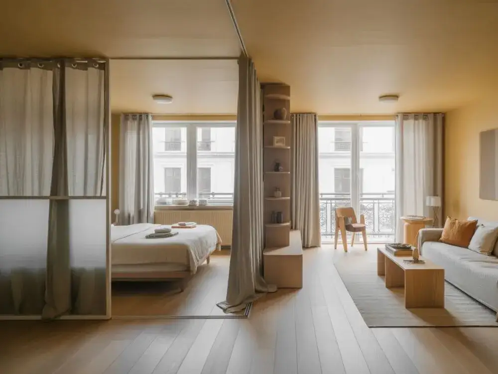 Jak wydzielić sypialnię w salonie? Sprytne triki i trwałe pomysły!