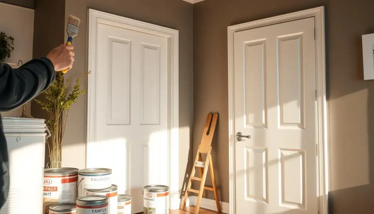 Jaka farba do malowania drzwi, aby uzyskać idealne wykończenie?