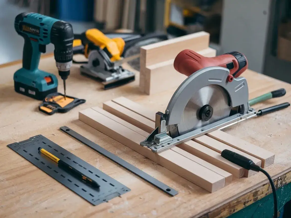 Jak zrobić piłę stołową z pilarki ręcznej - krok po kroku z poradami