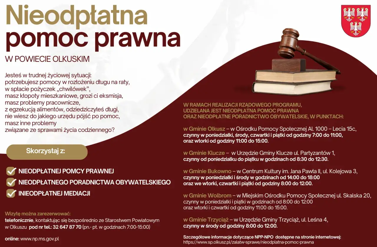 Nieodpłatna pomoc prawna dla kogo? Sprawdź, czy się kwalifikujesz