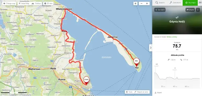 Jastarnia Hel ile km? Sprawdź różnice w odległości i trasach