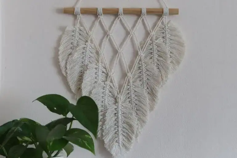 Ozdoby ze sznurka: Makrama krok po kroku dla początkujących