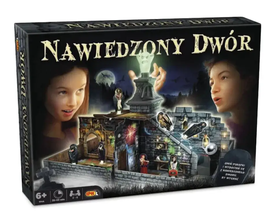 Nawiedzony dwór gra planszowa – odkryj tajemnice i pułapki w zamku