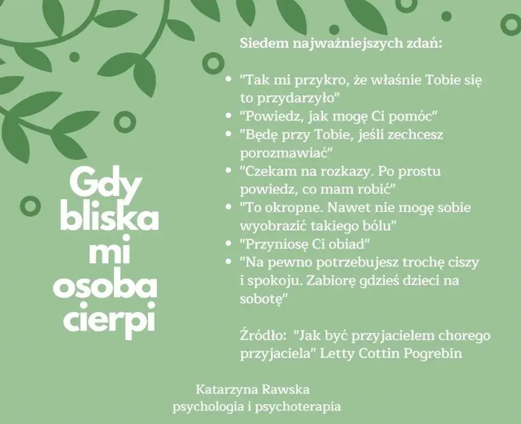 Co napisać osobie z depresją, aby pokazać wsparcie i empatię?