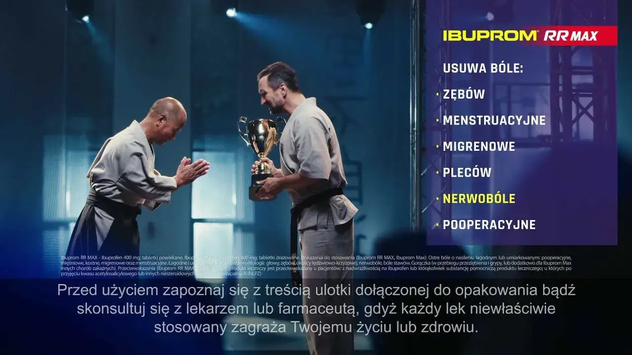Kto śpiewa w reklamie Ibuprom Max Rapid? Zaskakujące szczegóły!