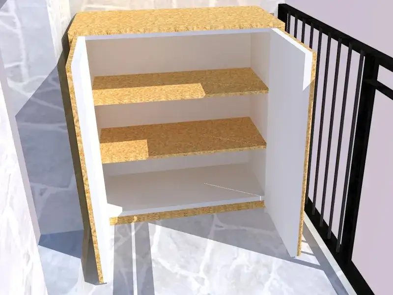 Z czego szafka na balkon? Wybierz materiał, który przetrwa lata!