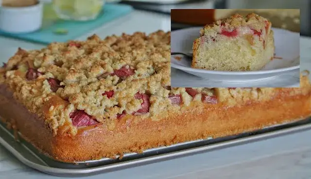 Pyszne ciasto drożdżowe z rabarbarem – idealny przepis od Joli