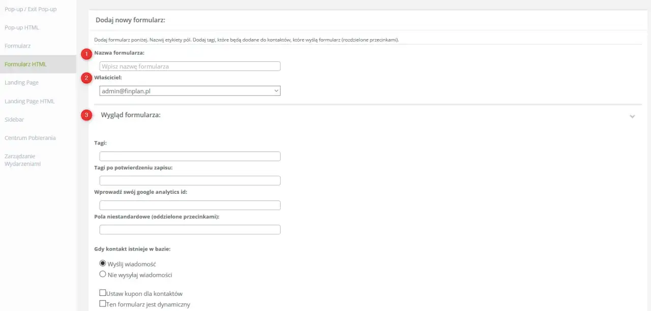 Jak zrobić formularz HTML - krok po kroku, aby uniknąć błędów