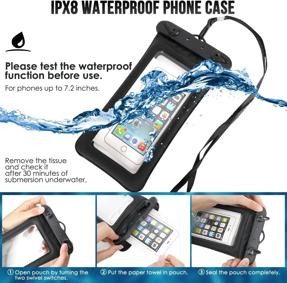 Telefon na kajak: Jak go chronić przed wodą, zgubieniem i słońcem?