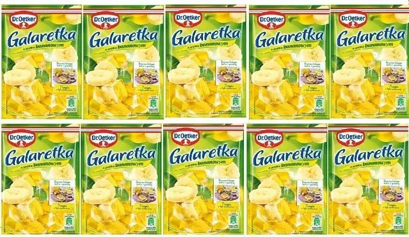 Galaretka bananowa: gdzie kupić i jak zrobić, gdy jej brak?