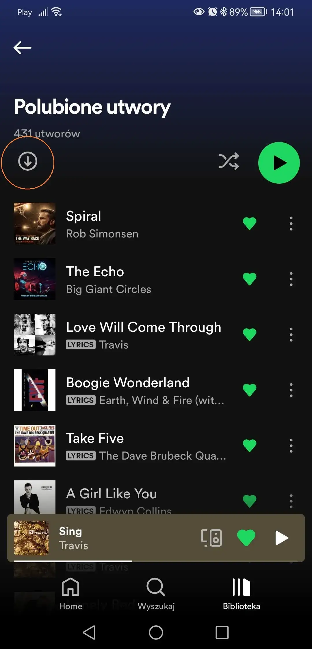 Jak pobrać piosenki z Spotify na telefon i słuchać offline bez problemów